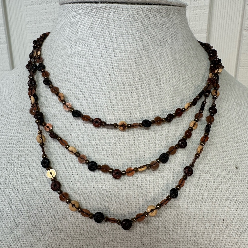Three dainty feminine style boho chic necklaces